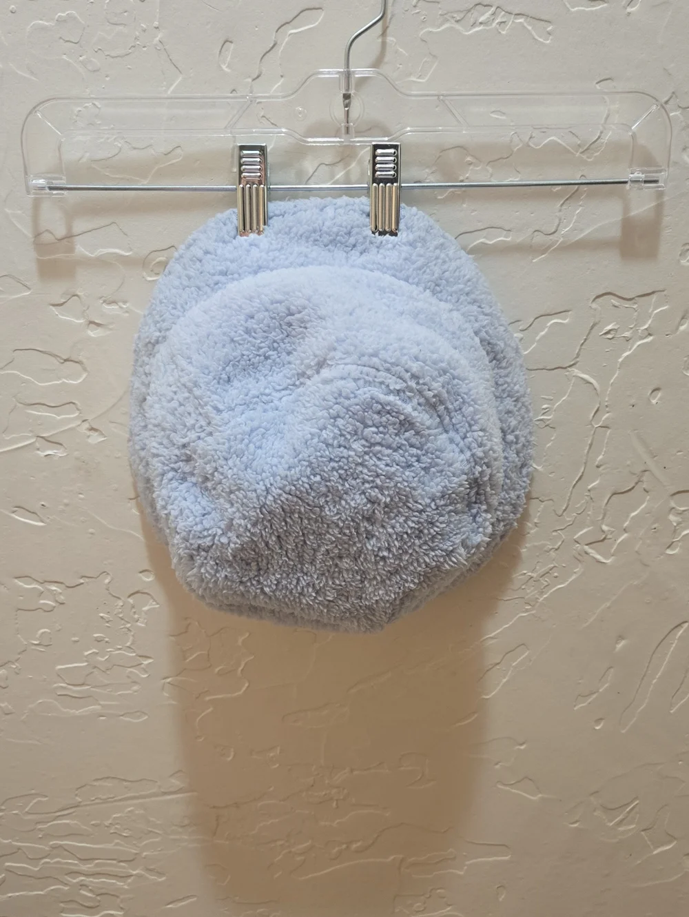 Athleta Light Blue Plush Kids Bucket Hat